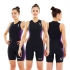 Zone3 Aquaflo tri suit black/purple women  Z14122